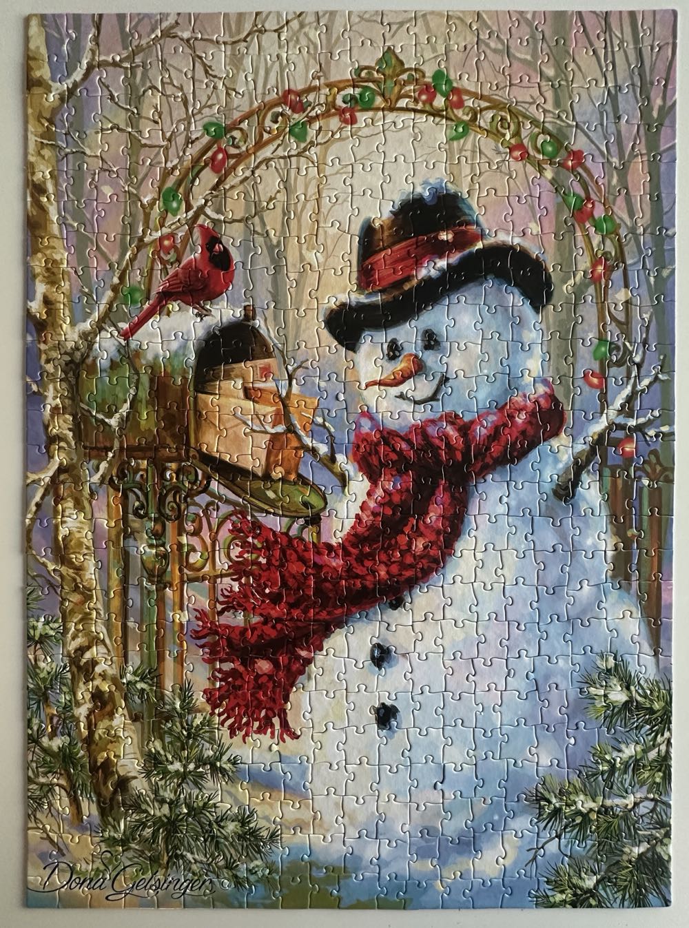 Letters To Frosty - MasterPieces puzzle collectible [Barcode 705988602382] - Main Image 3