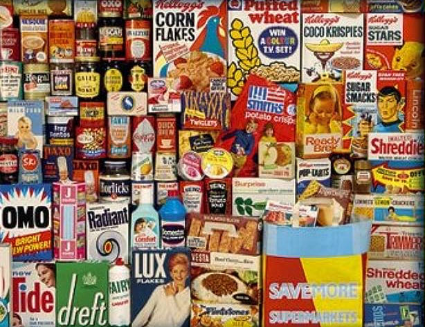 Shopping Basket 1960 - Gibsons puzzle collectible - Main Image 2