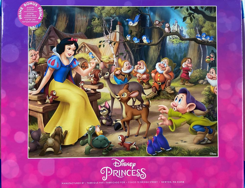 Snow White’s Delight (NIB) From Nannie 🐝 - Ceaco puzzle collectible [Barcode 021081320061] - Main Image 3