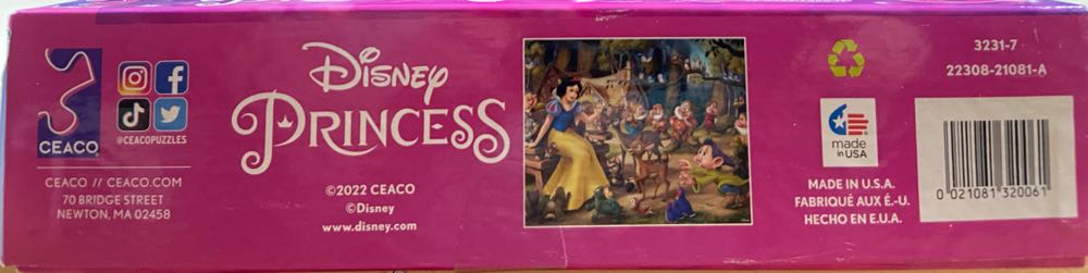 Snow White’s Delight (NIB) From Nannie 🐝 - Ceaco puzzle collectible [Barcode 021081320061] - Main Image 4
