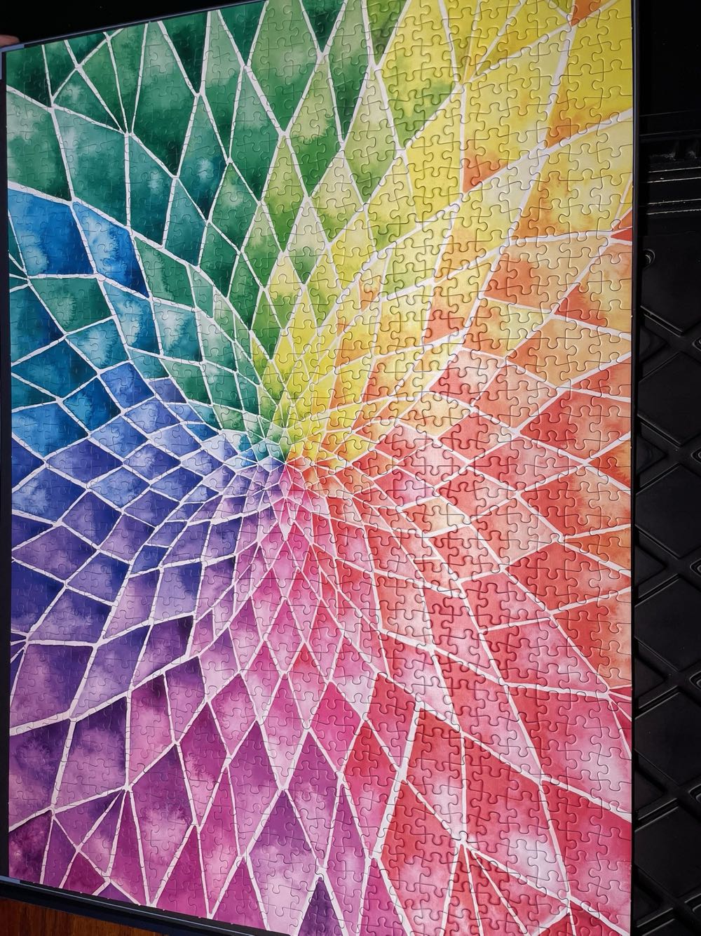 Colourful Flower - Schmidt🇩🇪 puzzle collectible [Barcode 4001504575779] - Main Image 2