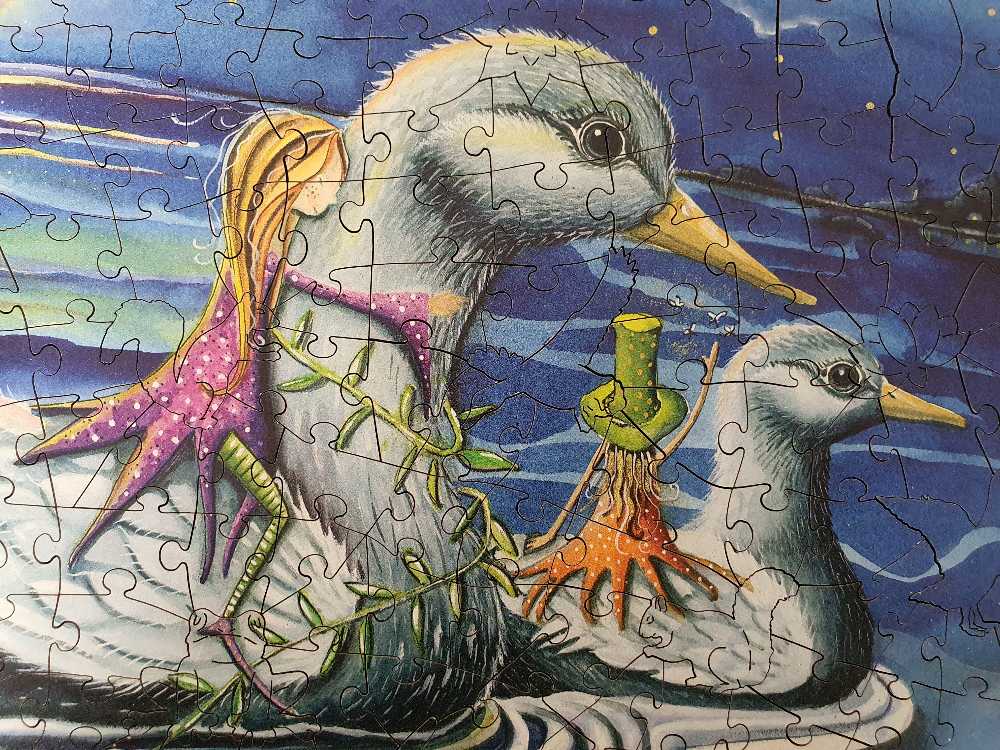 Moonlight Crossing - Wentworth Wooden Puzzles puzzle collectible [Barcode 6050265388034] - Main Image 3