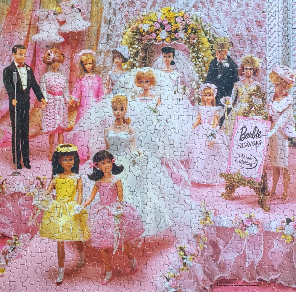 Barbie Dream Wedding*^ - Springbok (Vintage) puzzle collectible - Main Image 2