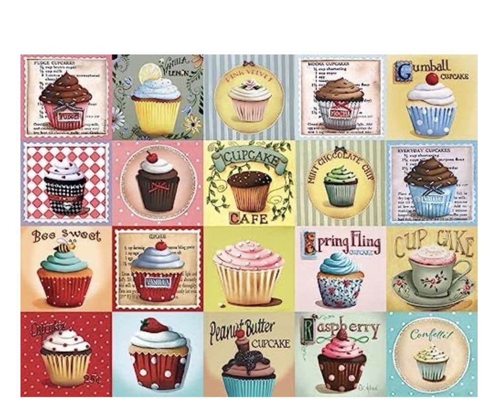 Cupcake Cafe #2 - Cobble Hill puzzle collectible [Barcode 625012480093] - Main Image 2
