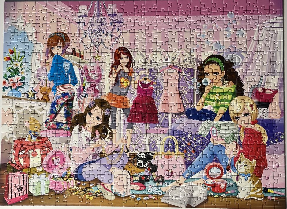 Fashion Girls - Ravensburger puzzle collectible [Barcode 4005556148783] - Main Image 2