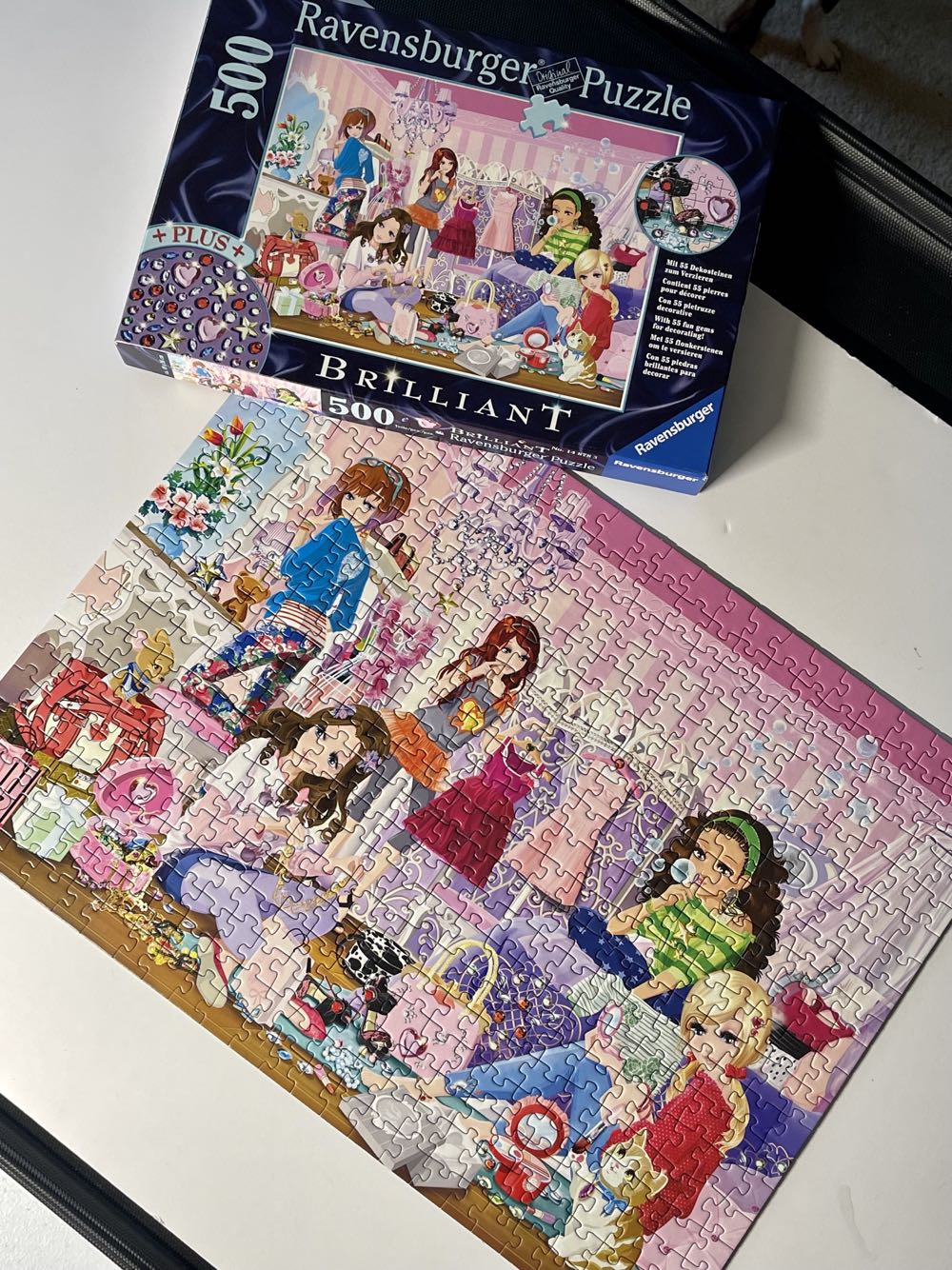 Fashion Girls - Ravensburger puzzle collectible [Barcode 4005556148783] - Main Image 3