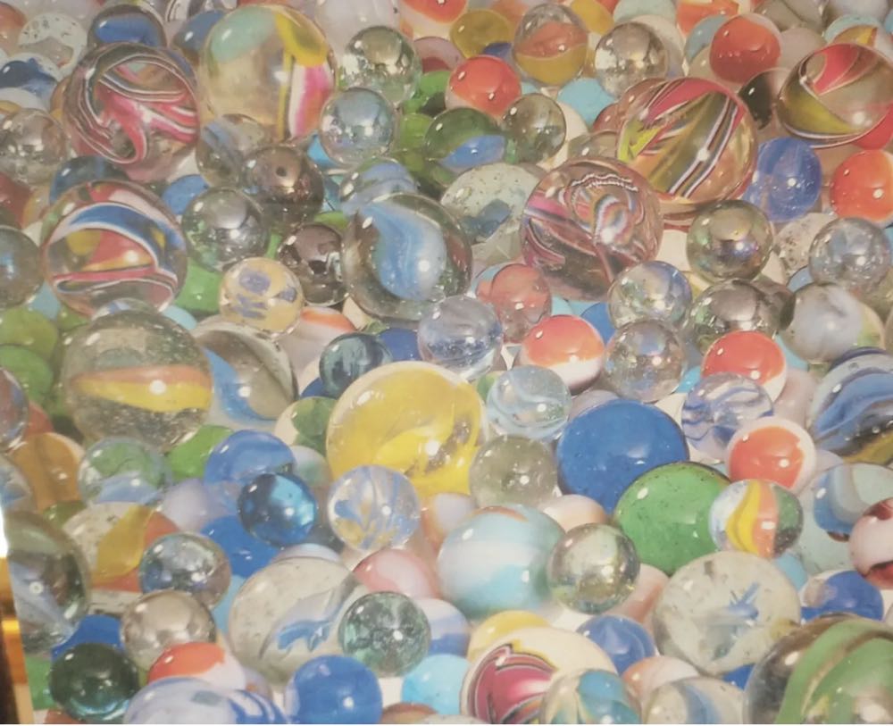 Marbles!-SOLD - Springbok puzzle collectible - Main Image 2