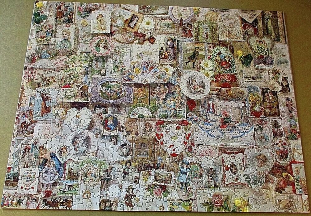 Best Wishes, Always-SOLD - Springbok puzzle collectible - Main Image 3