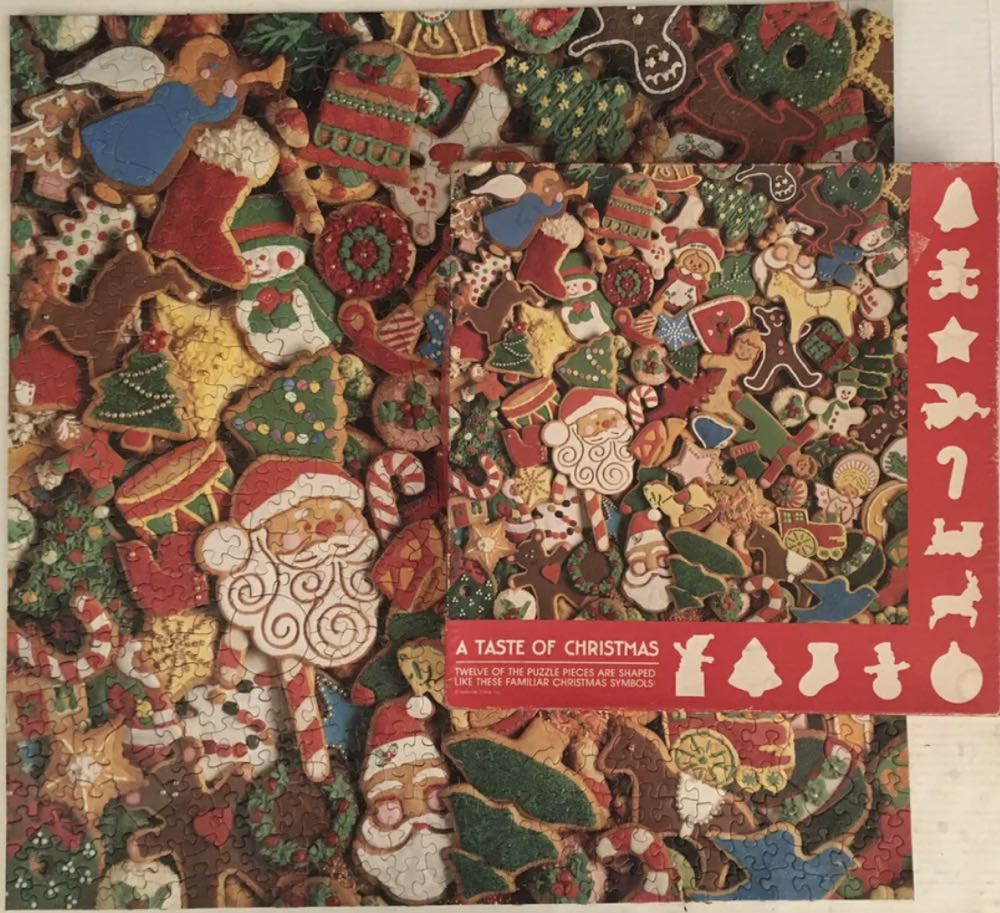 A Taste Of Christmas-SOLD - Springbok puzzle collectible - Main Image 4