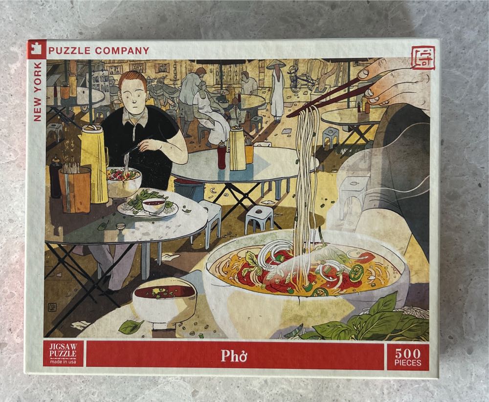 Victo Ngai: Pho - New York Puzzle Co. puzzle collectible [Barcode 840291701053] - Main Image 2