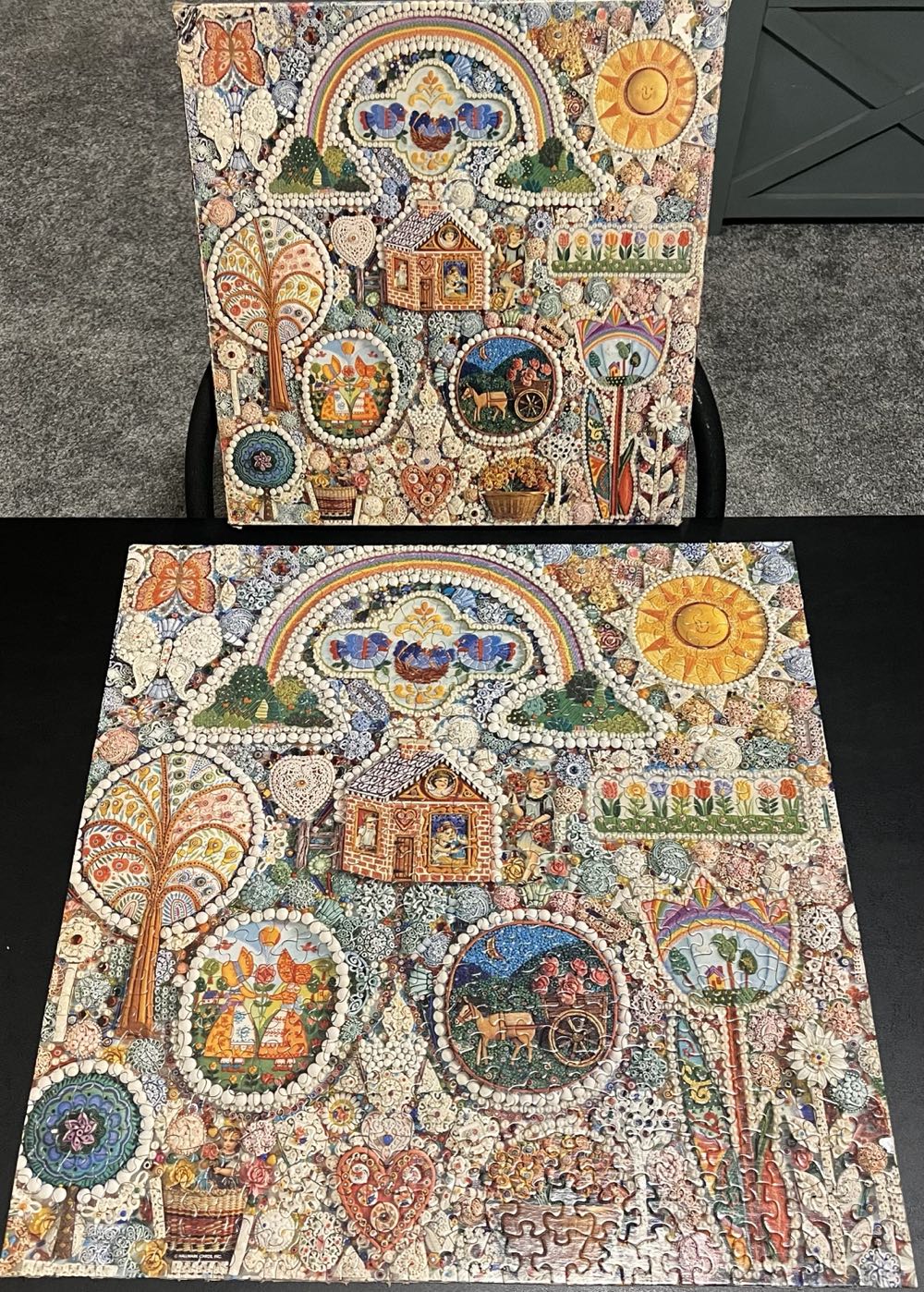 Country Cottage - 962, 11/13/25 - SOLD - Springbok puzzle collectible - Main Image 3