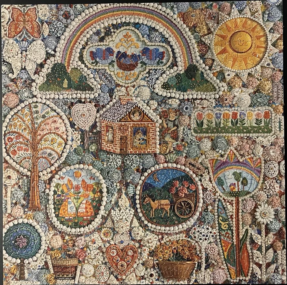 Country Cottage - 962, 11/13/25 - SOLD - Springbok puzzle collectible - Main Image 4