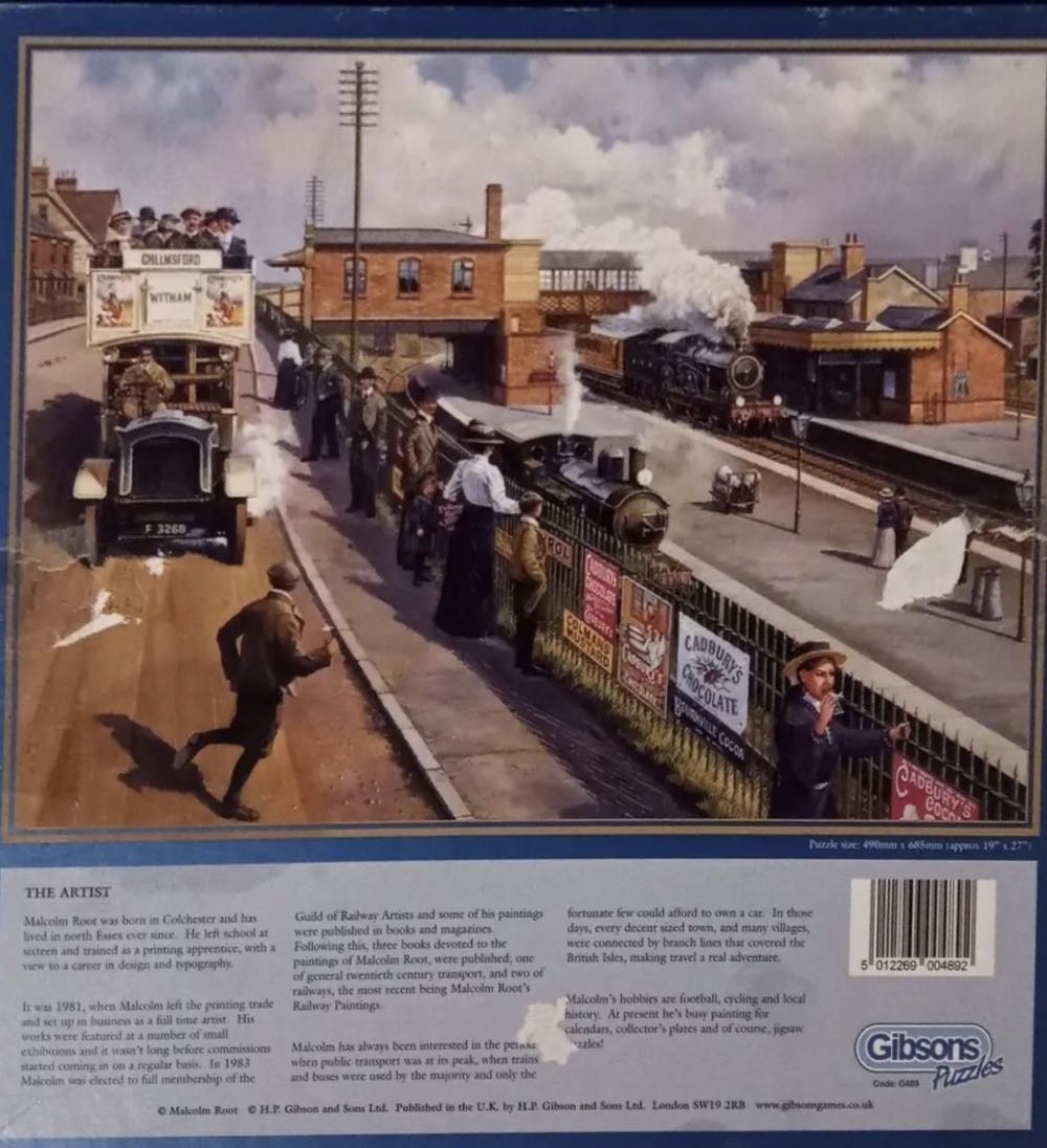 Summer Outing - Gibsons puzzle collectible [Barcode 5012269004892] - Main Image 4