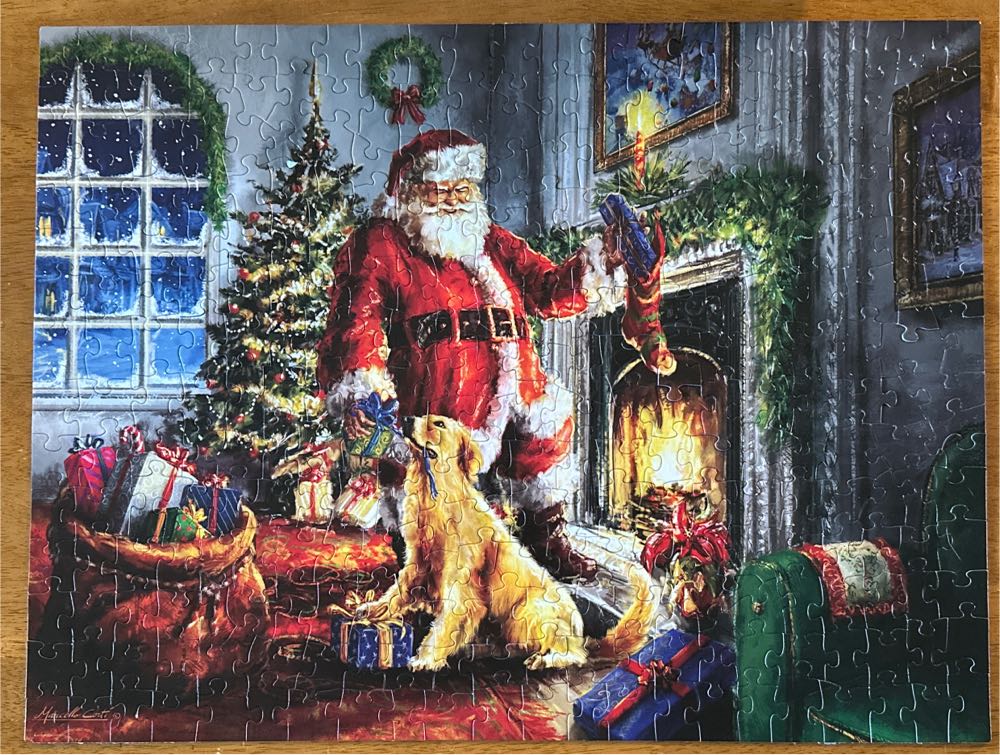 0113 SunsOut: Helping Santa - SunsOut puzzle collectible [Barcode 796780606203] - Main Image 3