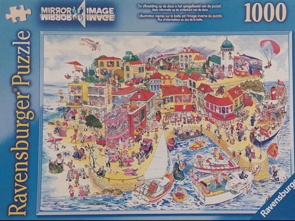 Rooster & Hen On Fence