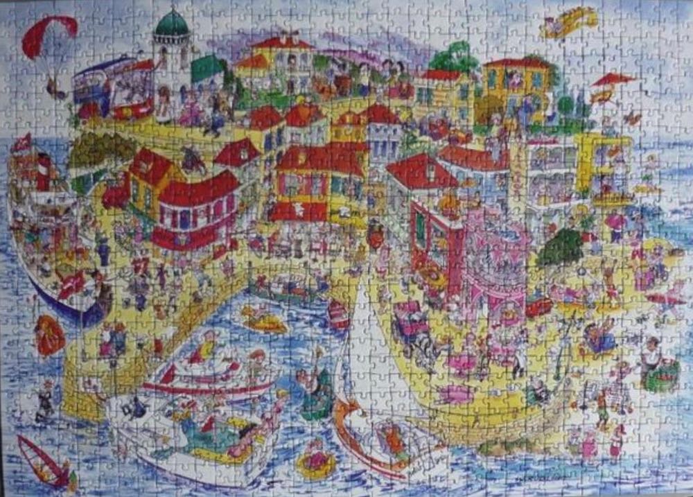 Mirror Image Vacation Village - Ravensburger puzzle collectible [Barcode 4005556155903] - Main Image 3