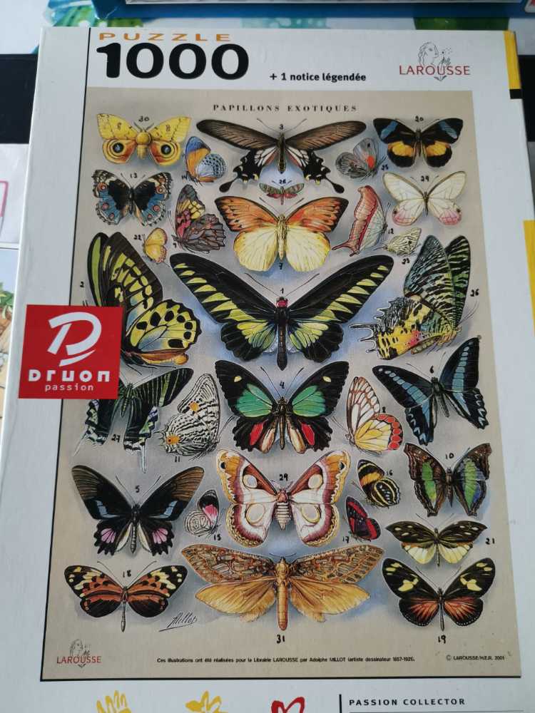 The Kiss/I Love You - Druon Passion puzzle collectible [Barcode 3477069100007] - Main Image 2