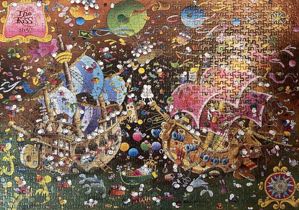 The Kiss/I Love You - Druon Passion puzzle collectible [Barcode 3477069100007] - Main Image 3