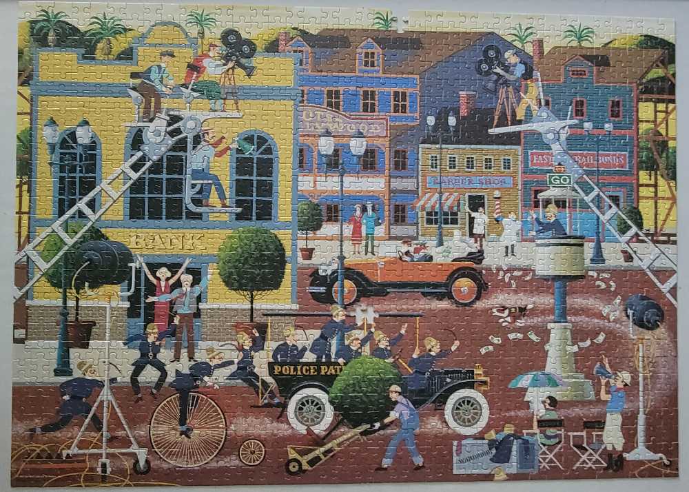 Keystone Capers - Rose Art puzzle collectible - Main Image 2