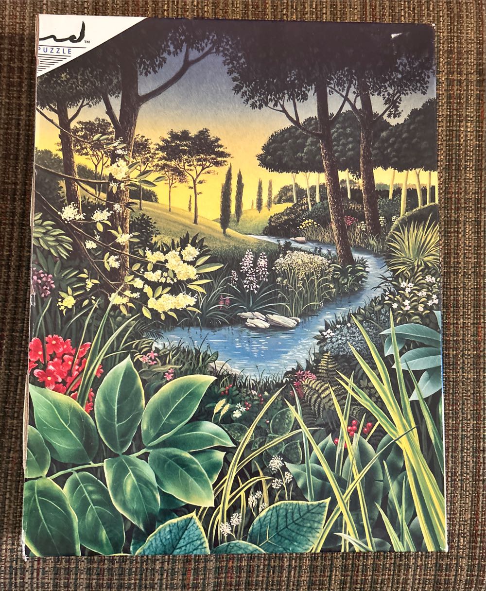 Forest Stream - American Publishing Corp. puzzle collectible [Barcode 078581090819] - Main Image 2