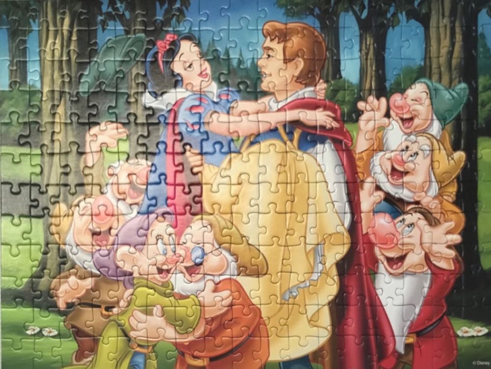 Snow White and the seven Dwarfs🟦 - Ravensburger puzzle collectible [Barcode 4005556127153] - Main Image 3