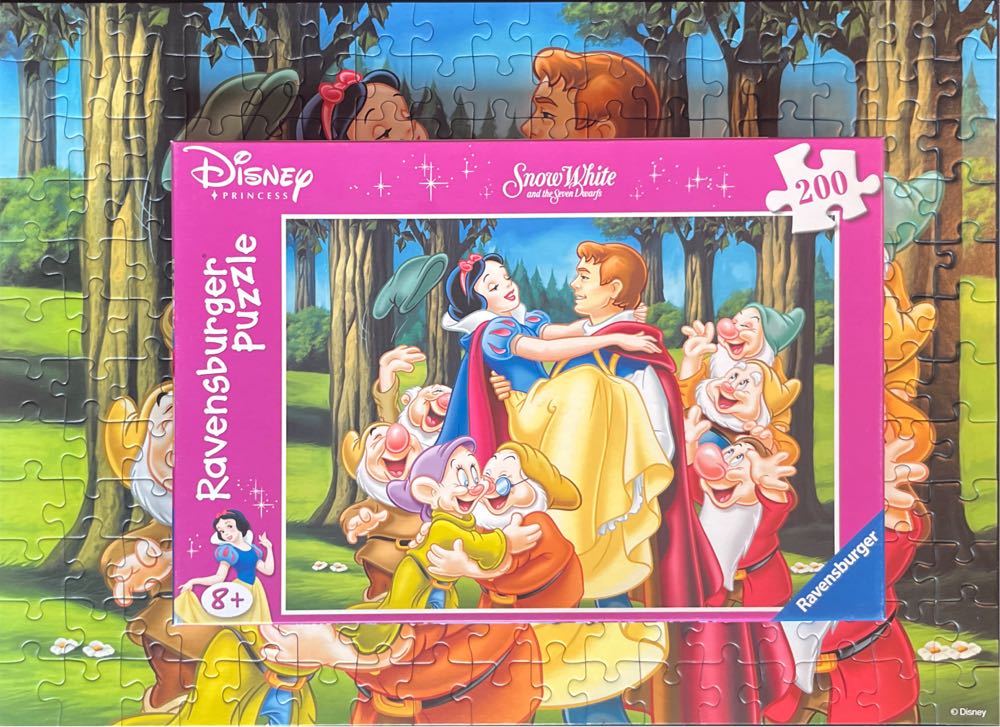 Snow White and the seven Dwarfs🟦 - Ravensburger puzzle collectible [Barcode 4005556127153] - Main Image 4