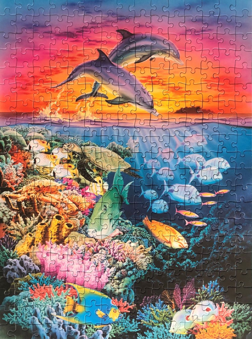 Dolphin Sunset - Ravensburger puzzle collectible - Main Image 3