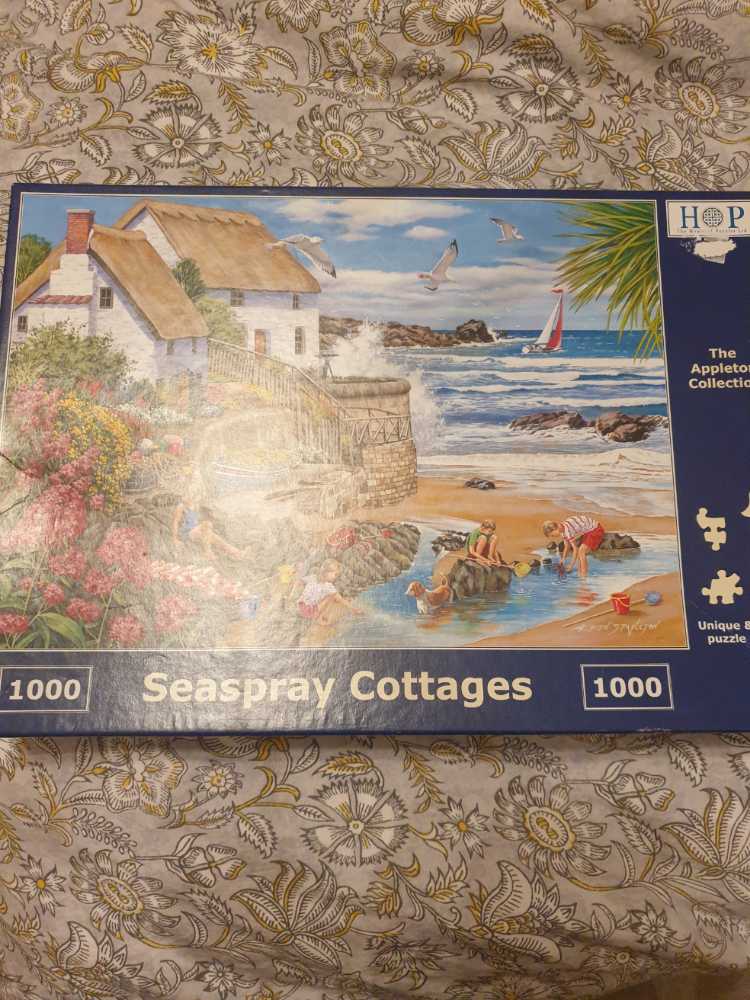 Seaspray Cottages - House Of Puzzles puzzle collectible [Barcode 5060002005842] - Main Image 2