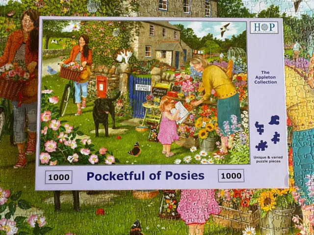 Pocketful Of Posies 🟦 - House of Puzzles Ltd HOP, The puzzle collectible [Barcode 5060002005835] - Main Image 4