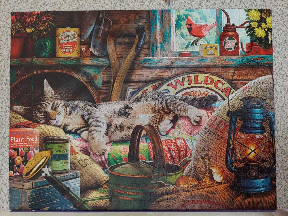 Laid-Back Tom - Buffalo Games puzzle collectible - Main Image 2