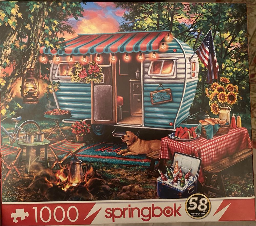 Home Sweet Home  - Springbok puzzle collectible [Barcode 091683111237] - Main Image 2