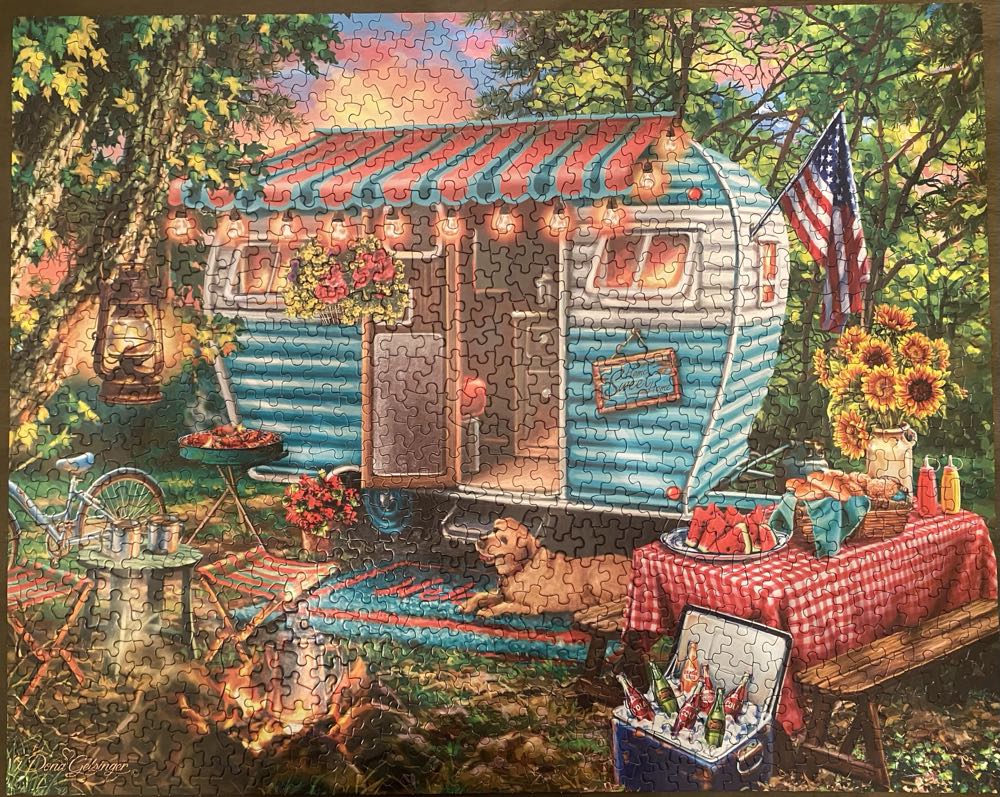 Home Sweet Home  - Springbok puzzle collectible [Barcode 091683111237] - Main Image 3