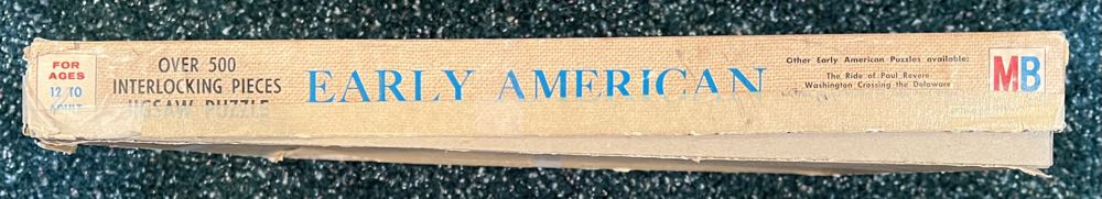 The Boston Tea Party-SOLD - Milton Bradley puzzle collectible - Main Image 2