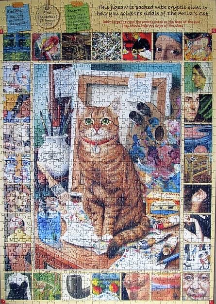 The Artists Cat (CollItem) - Ravensburger puzzle collectible [Barcode 4005556159307] - Main Image 3