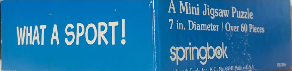 What A Sport! - Springbok 🇺🇸 puzzle collectible - Main Image 2