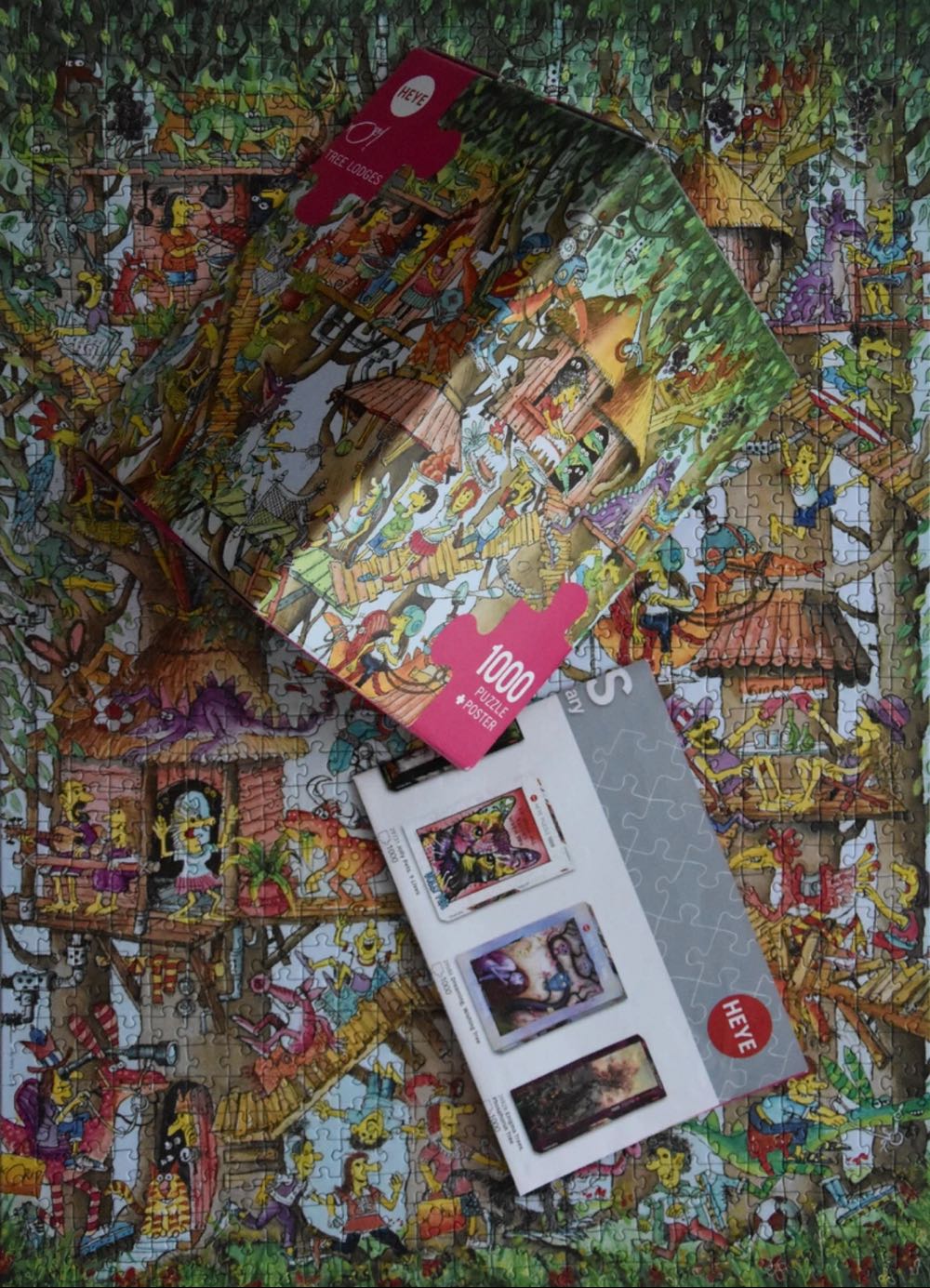 Tree Lodges - Heye Puzzle puzzle collectible [Barcode 4001689299903] - Main Image 4