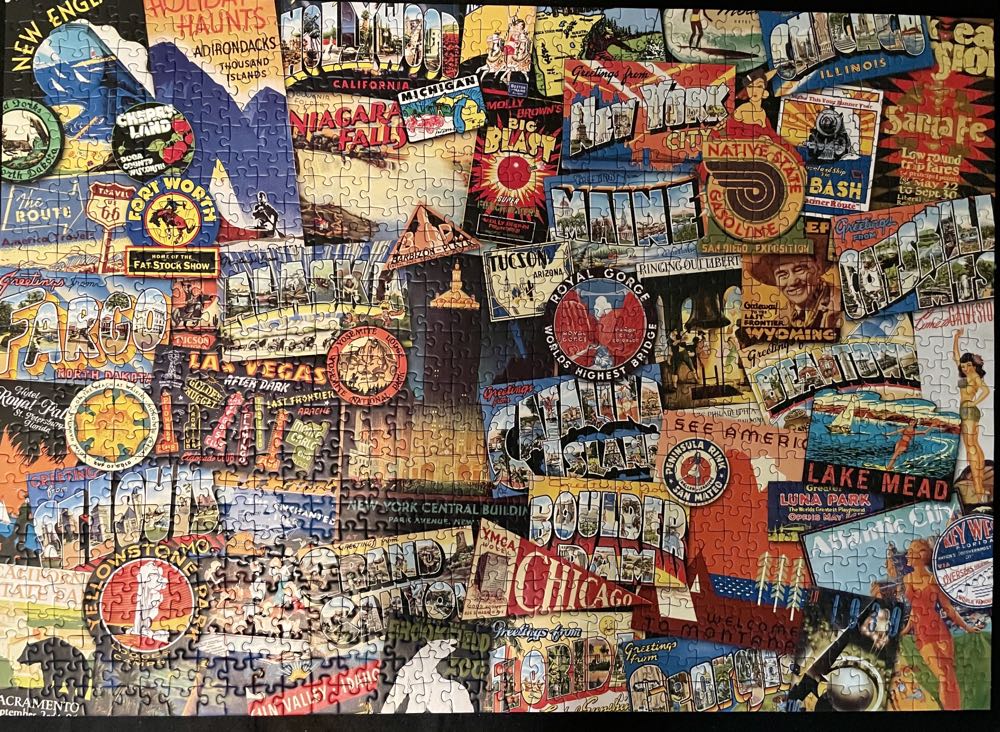 Roadtrip USA - Ravensburger puzzle collectible - Main Image 2