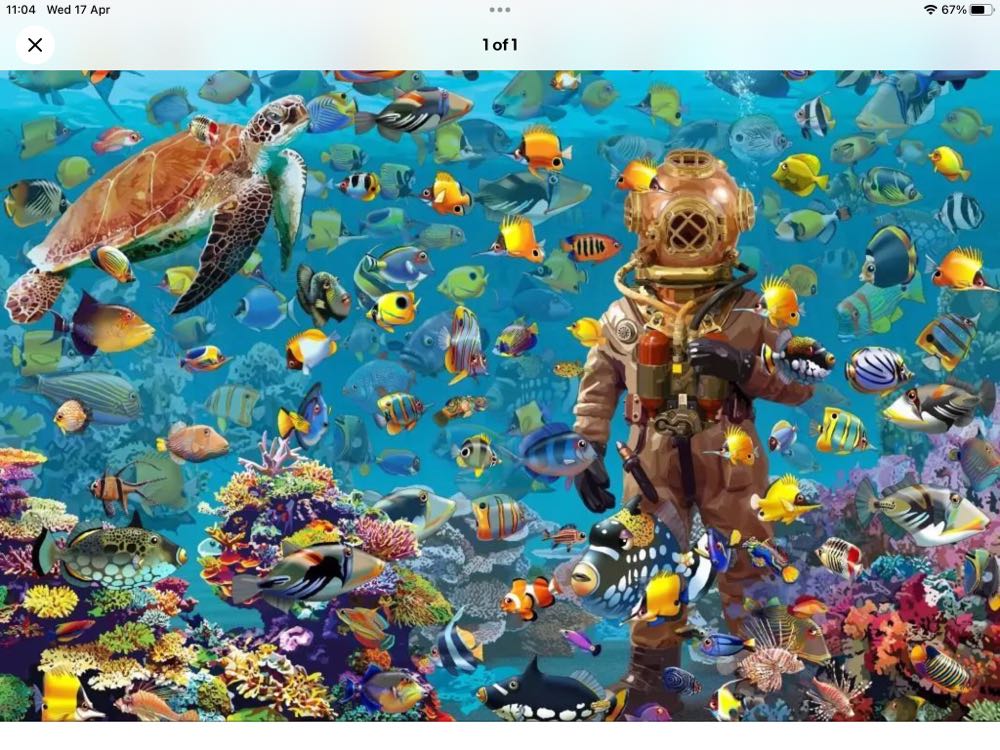 Comprar Bluebird Under The Sea Pod Wodą Bluebird 70446 El.  puzzle collectible [Barcode 3663384704468] - Main Image 2