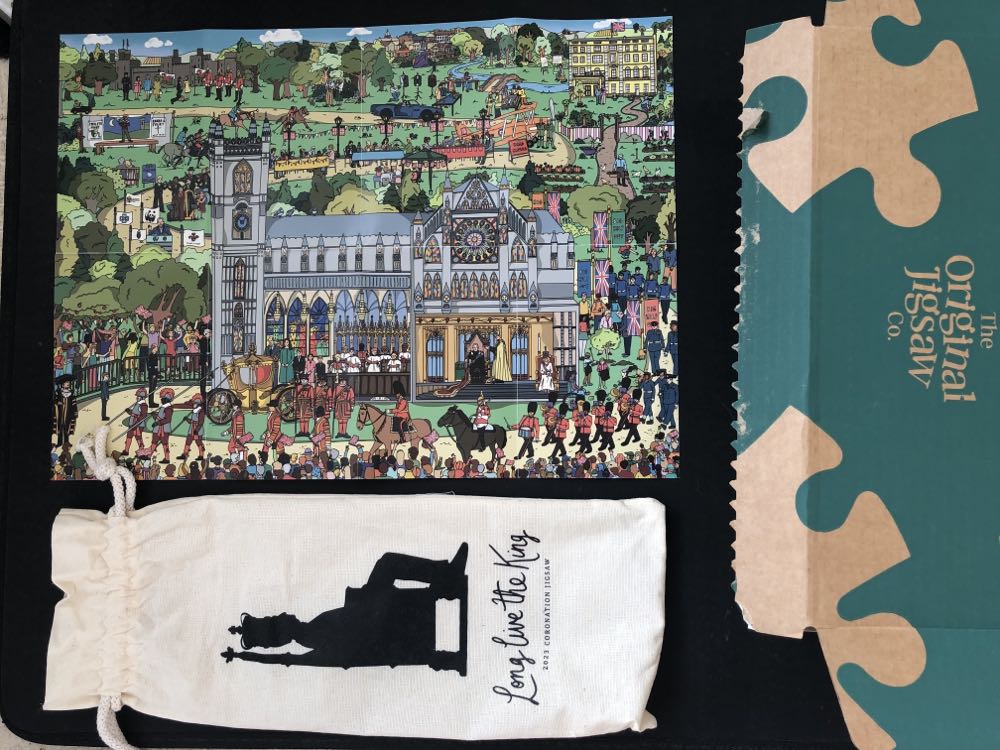 The King’s Coronation Jigsaw Puzzle - Long Live The King! - The Original Jigsaw co. puzzle collectible - Main Image 2