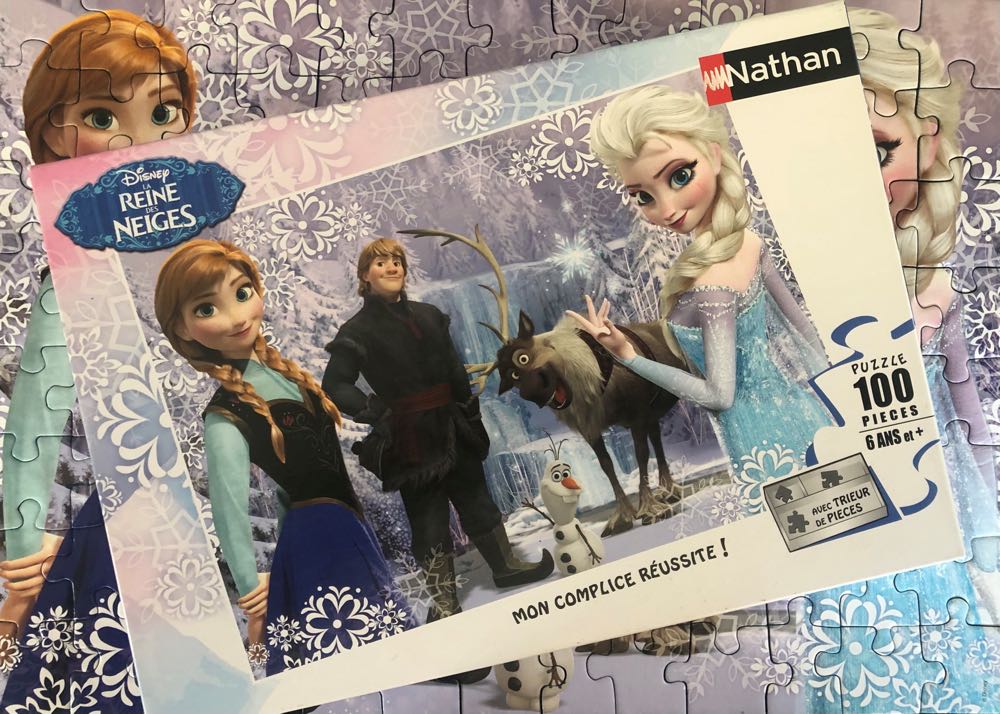 Frozen🟦 - Ravensburger/Nathan puzzle collectible - Main Image 4
