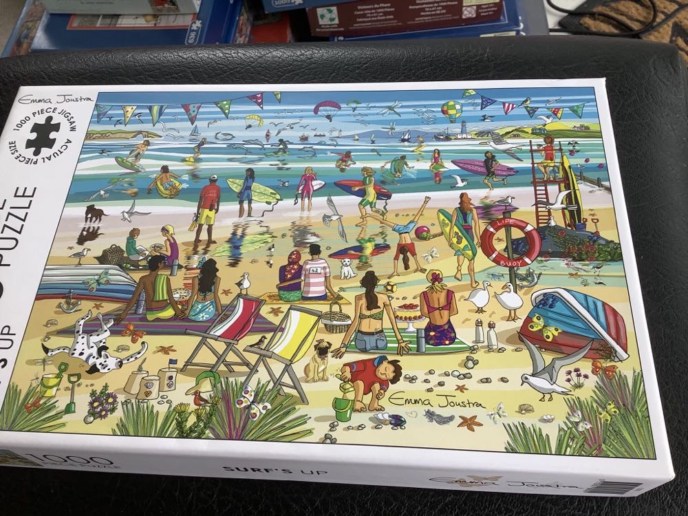 Surf’s Up - Great British Jigsaws puzzle collectible [Barcode 713101695791] - Main Image 2