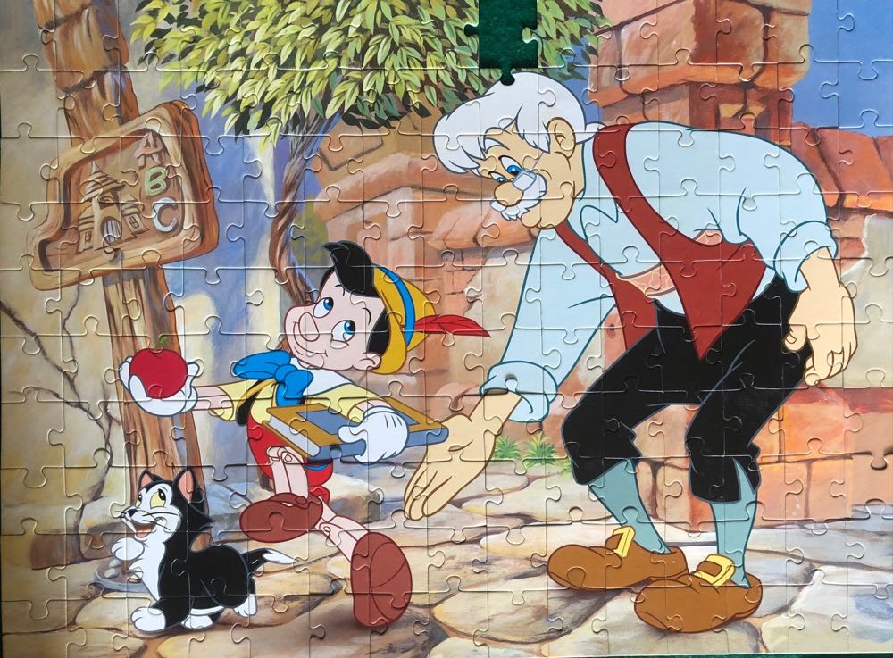 Pinocchios First Day At School🟦 - Ravensburger/Nathan puzzle collectible - Main Image 3