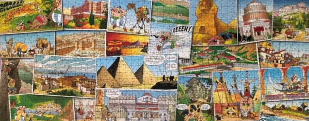 Asterix Travels 🟦🇨🇦 - Ravensburger/Nathan puzzle collectible [Barcode 4005556874781] - Main Image 3