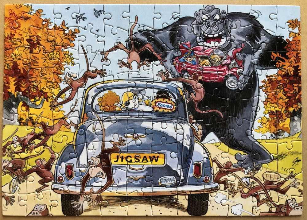 Wasgij Mini 1 Monkey Business! - Holdson puzzle collectible [Barcode 9414131085026] - Main Image 2