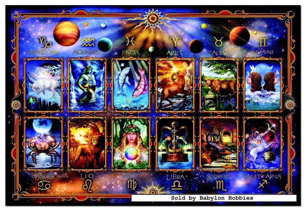 Zodiac Jigsaw Educa Ciro  puzzle collectible [Barcode 8412668144507] - Main Image 2