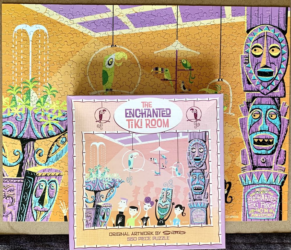 The Enchanted Tiki Room - Disneyland puzzle collectible [Barcode 400007723191] - Main Image 3