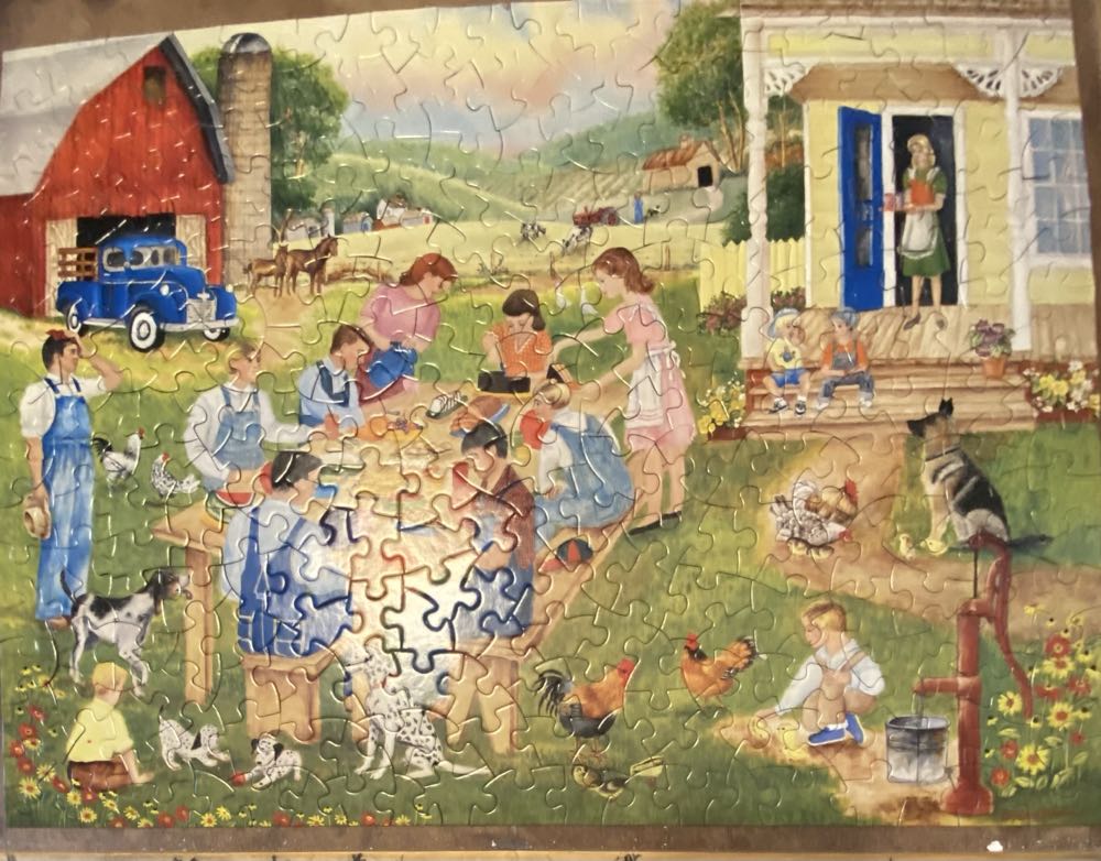 FAMILY PICNIC - Bits & Pieces puzzle collectible [Barcode 192949060839] - Main Image 2
