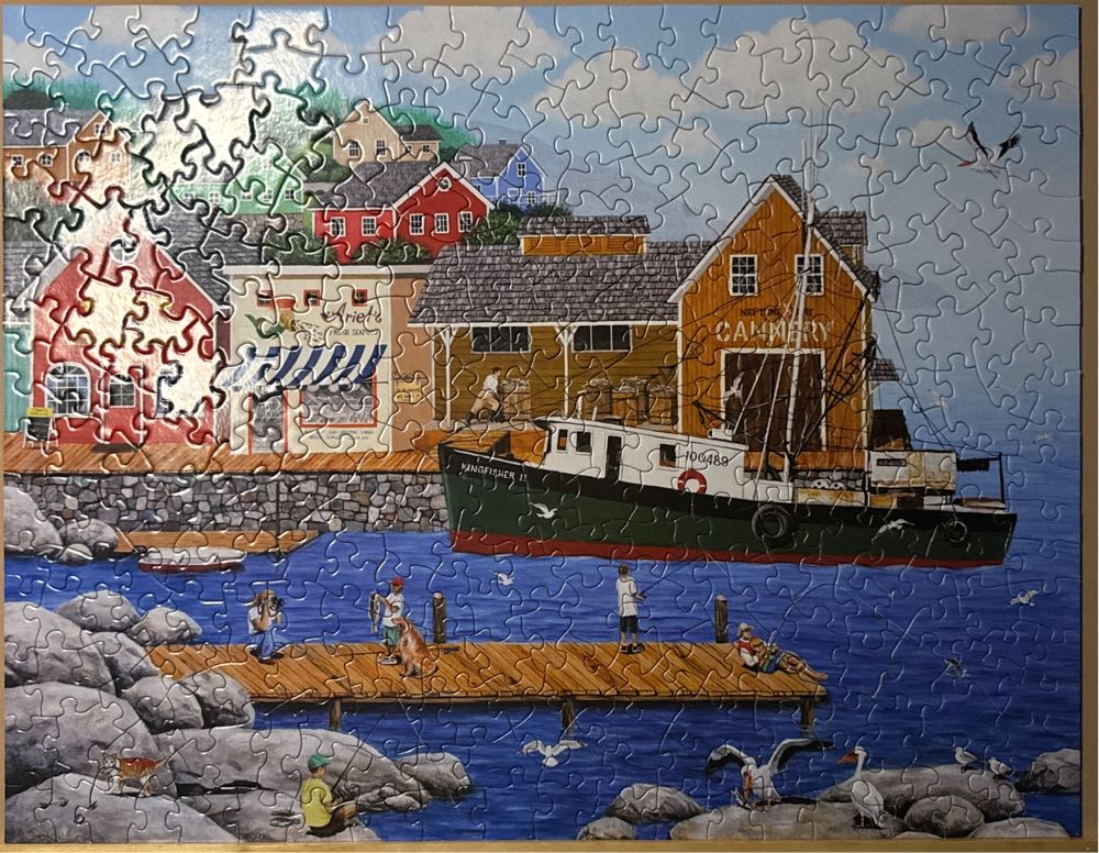 Fish And More Fish ❤️ - Bits And Pieces puzzle collectible [Barcode 192949048301] - Main Image 2