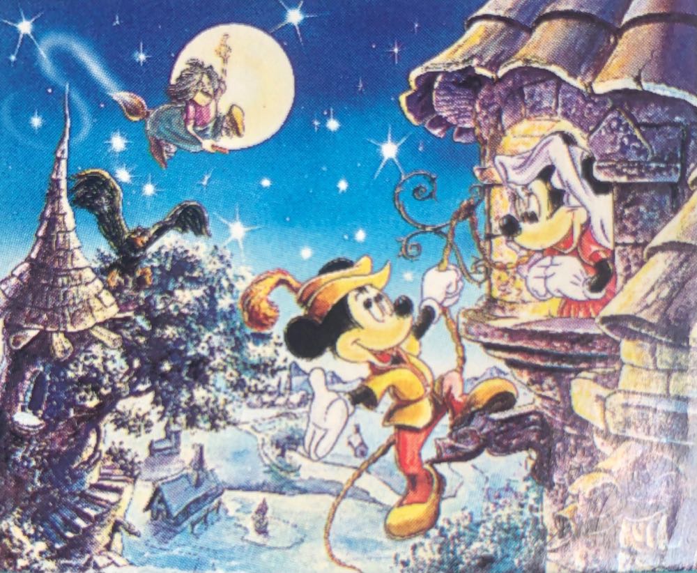 Rapunzel Mickey And Minnie 🟦 - Milton Bradley (MB) puzzle collectible [Barcode 5023117015366] - Main Image 2