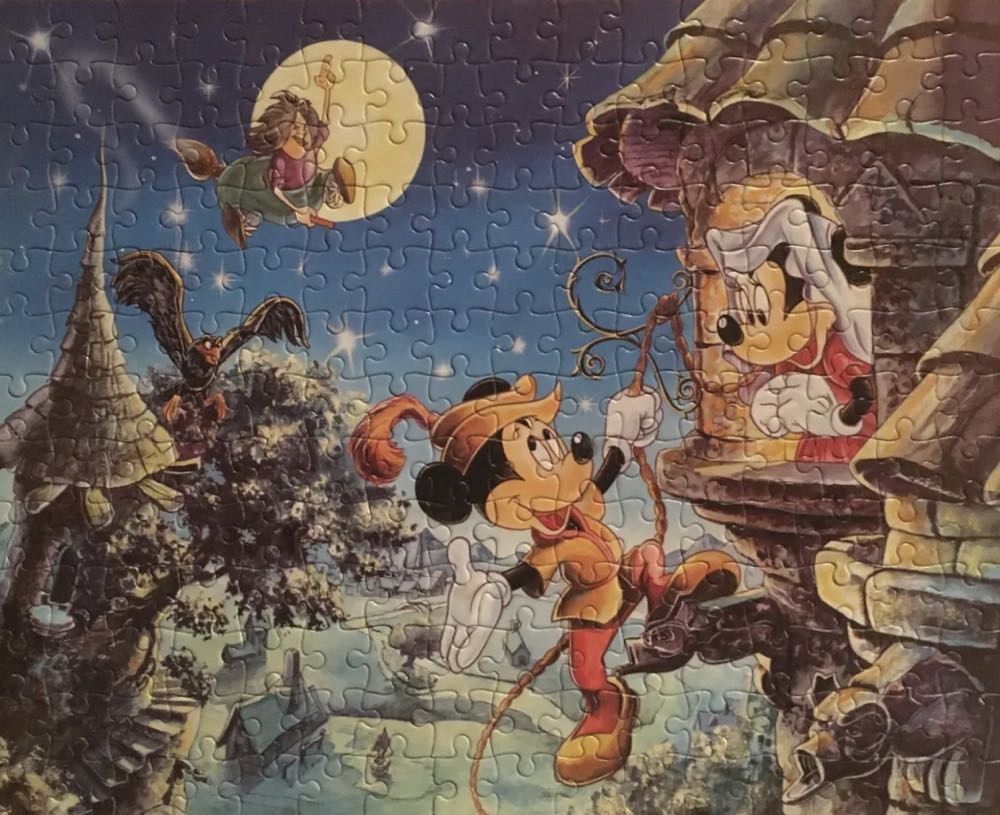 Rapunzel Mickey And Minnie 🟦 - Milton Bradley (MB) puzzle collectible [Barcode 5023117015366] - Main Image 3